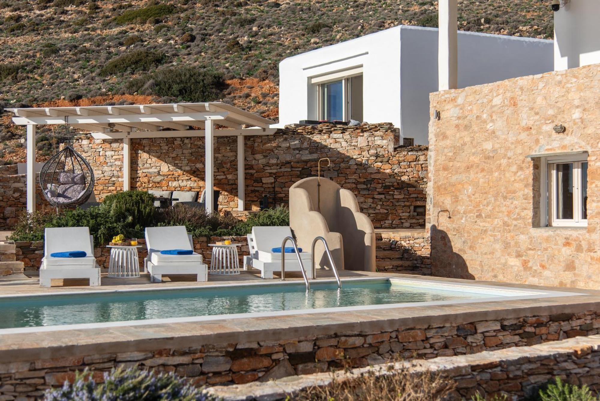 Filadaki House Villa Kamares  Ruang foto